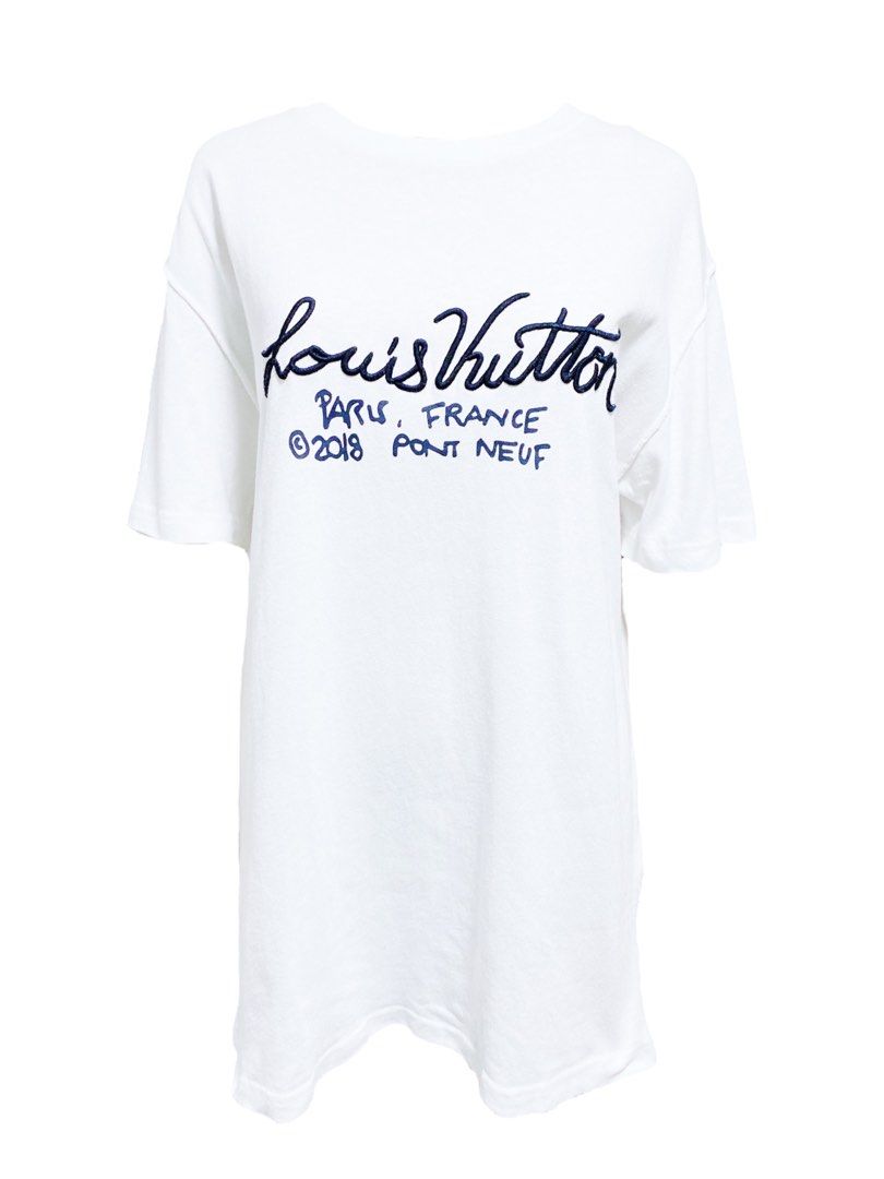 Louis Vuitton Damier Shirt, Luxury, Apparel on Carousell