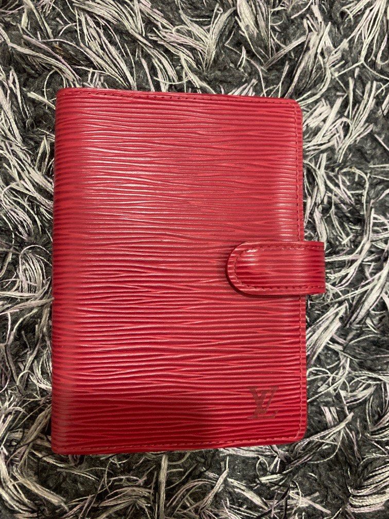 Louis Vuitton Louis Vuitton Agenda PM Red Epi Leather Agenda Cover