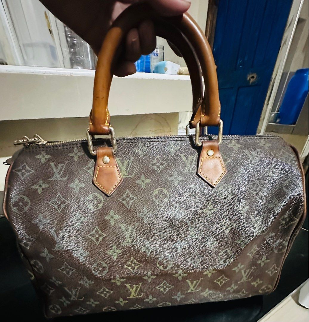 Lv Speedy 35, Luxury, Bags & Wallets, Handbags On Carousell