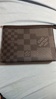 Louis Vuitton 2019 Denim Malletage Trunk Clutch - Brown Clutches, Handbags  - LOU263220