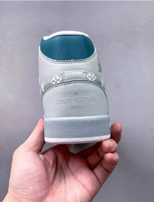Louis Vuitton co-branded NIKE jordan generation jordan aj1 lambskin classic  high top lace-up casual sports shoes, Men's Fashion, Footwear, Sneakers on  Carousell