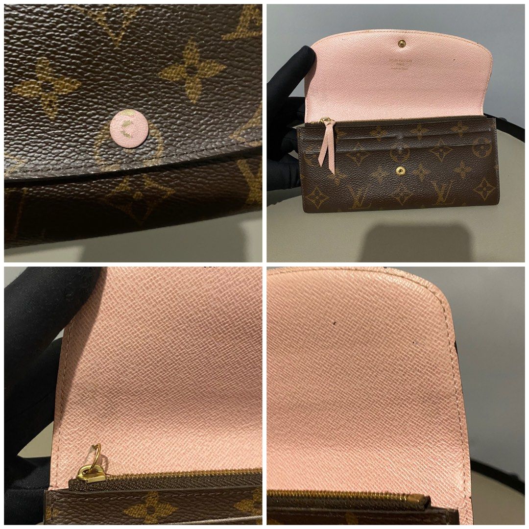 Louis Vuitton Damier Ebene Canvas Emilie Wallet, myGemma, SG