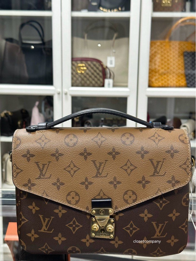 Louis Vuitton Pochette Metis Monogram Reverse Crossbody Shoulder Bag M44876  Authentic, Luxury, Bags & Wallets on Carousell