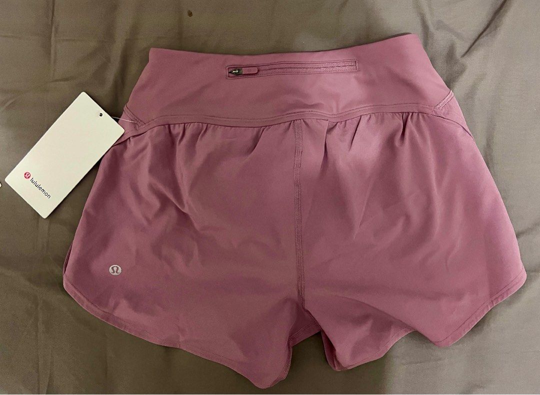 Lululemon Find Your Pace Lined High Rise Short 3 Sonic Pink NWT 10
