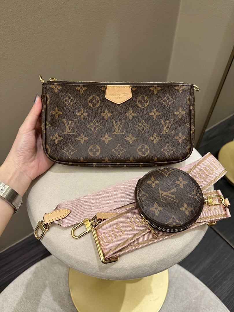 Multi Pochette Louis Vuitton Rosa LV Multi Pochette (pink), Luxury