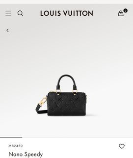 3D model Louis Vuitton Boite Chapeau Souple Bag Black Leather Monogram VR /  AR / low-poly