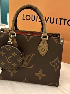 Louis Vuitton LV Sac Plat Monogram Customised Disney Bambi Deer Limited  Edition Mini sac plat