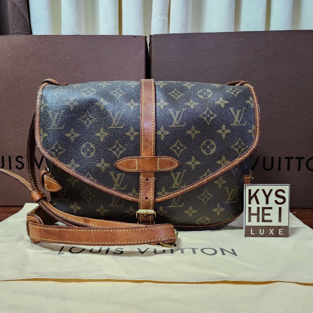Louis Vuitton Monogram Saumur 30. Made in France, Luxury, Bags & Wallets on  Carousell