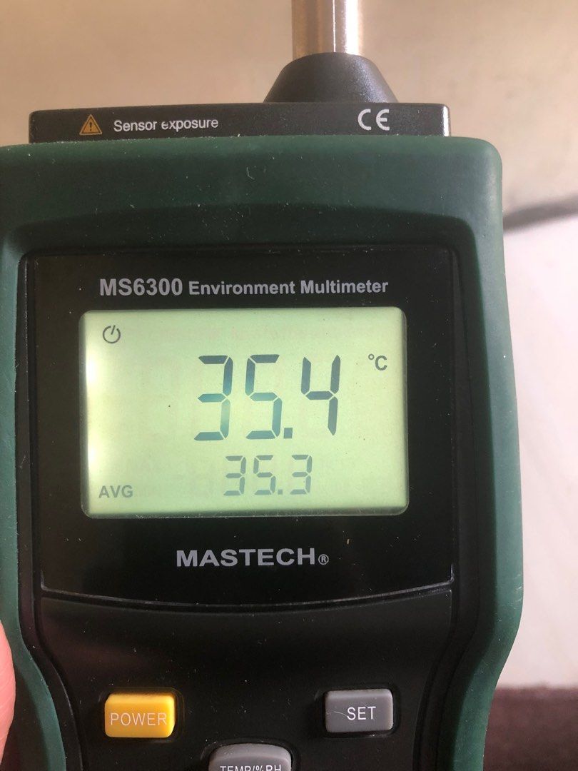 Mastech ms6300 environment multimeter tester alat ukur suhu ruangan
