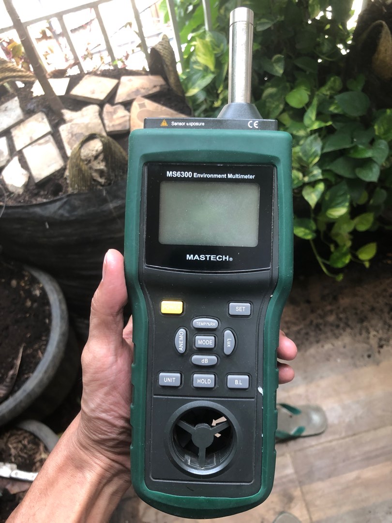 Mastech ms6300 environment multimeter tester alat ukur suhu ruangan