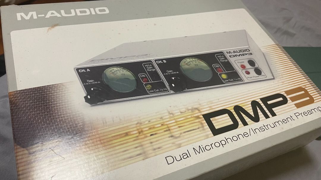 MAudio DMP3 Dual Mic Preamp, Audio, Other Audio Equipment on Carousell