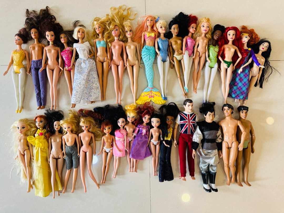 Large barbie shop doll clothes