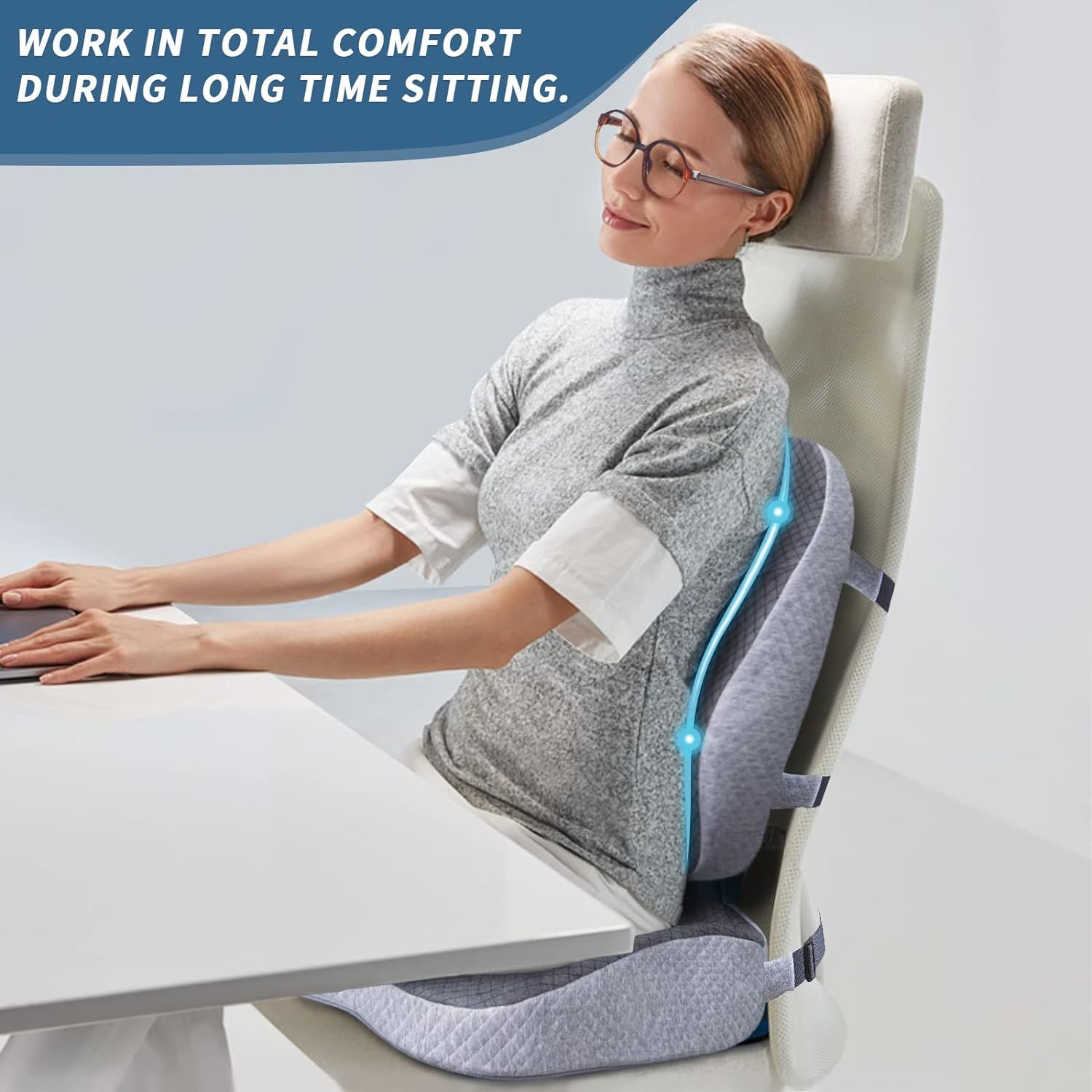 Office chair seat hotsell cushion for hip pain