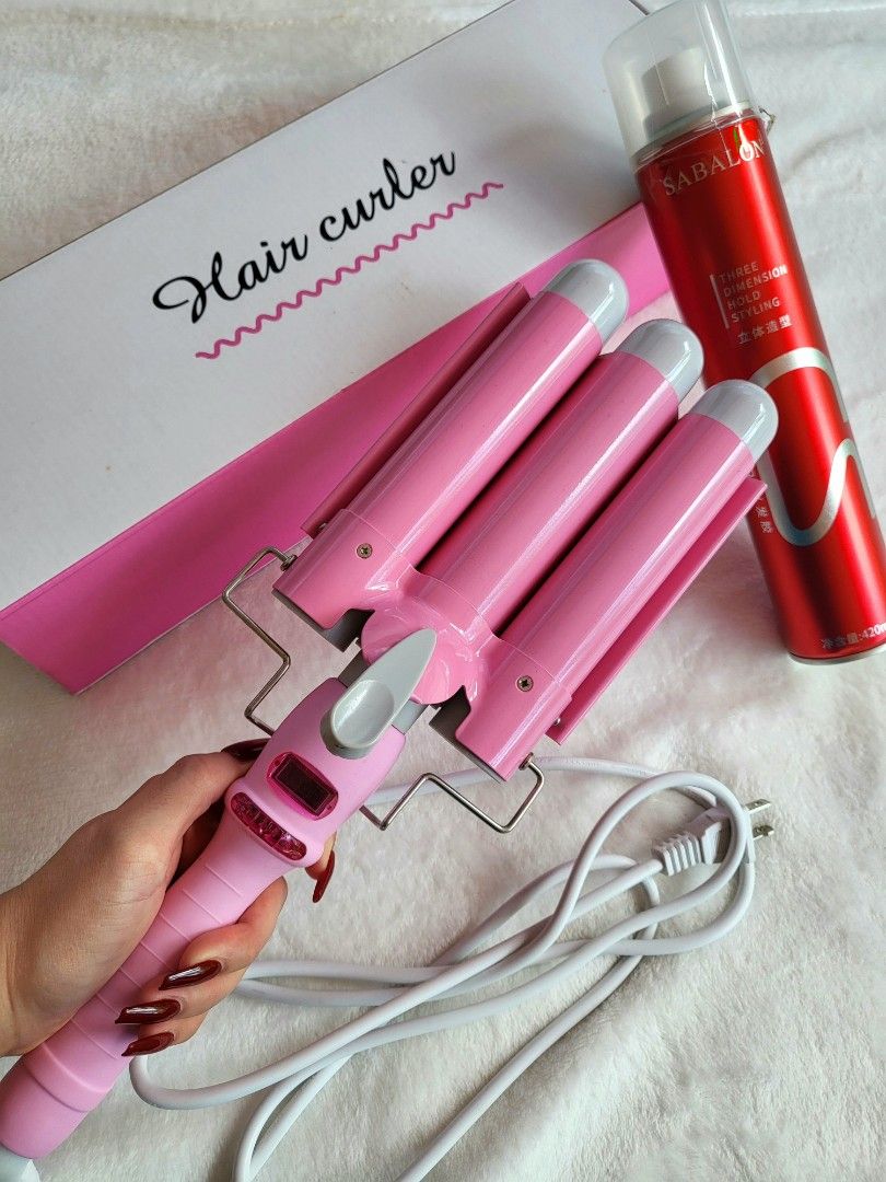 Mermaid hair curler