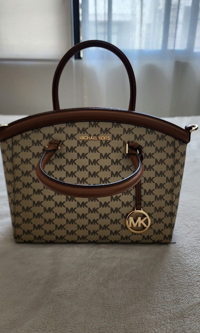 Michael Kors Yara Large Logo Satchel