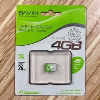 Micro SD Card 4GB