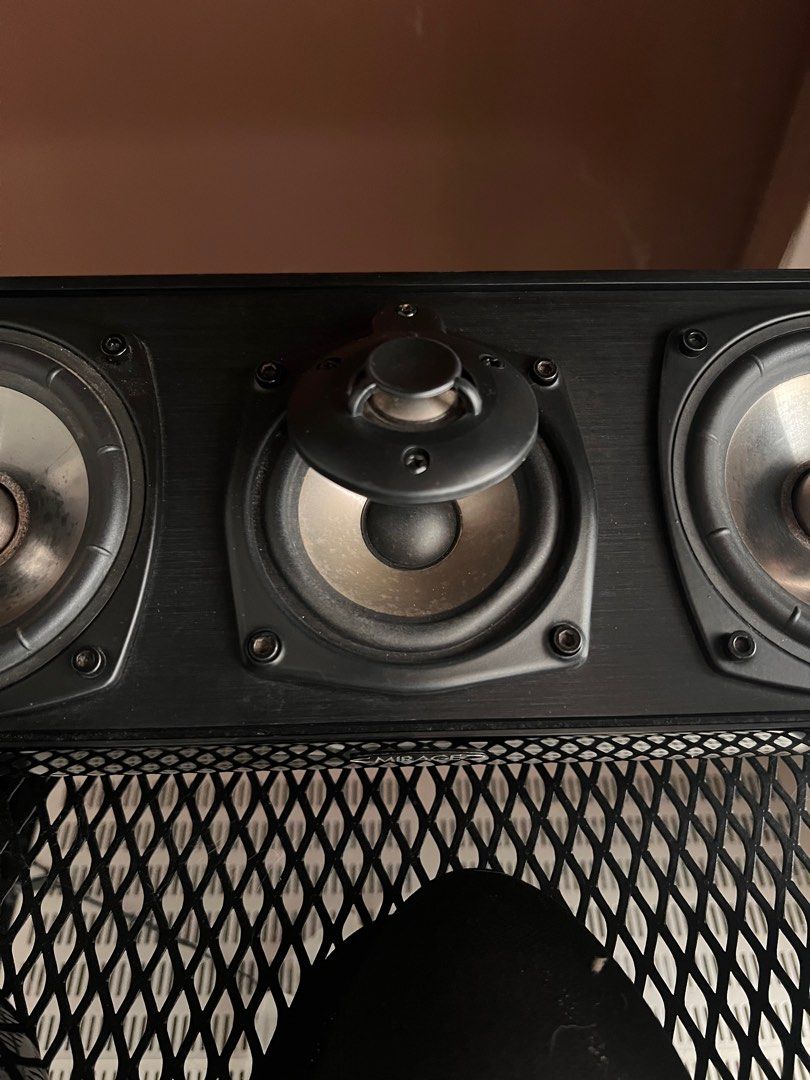 Mirage centre and Nanosat Prestige speakers