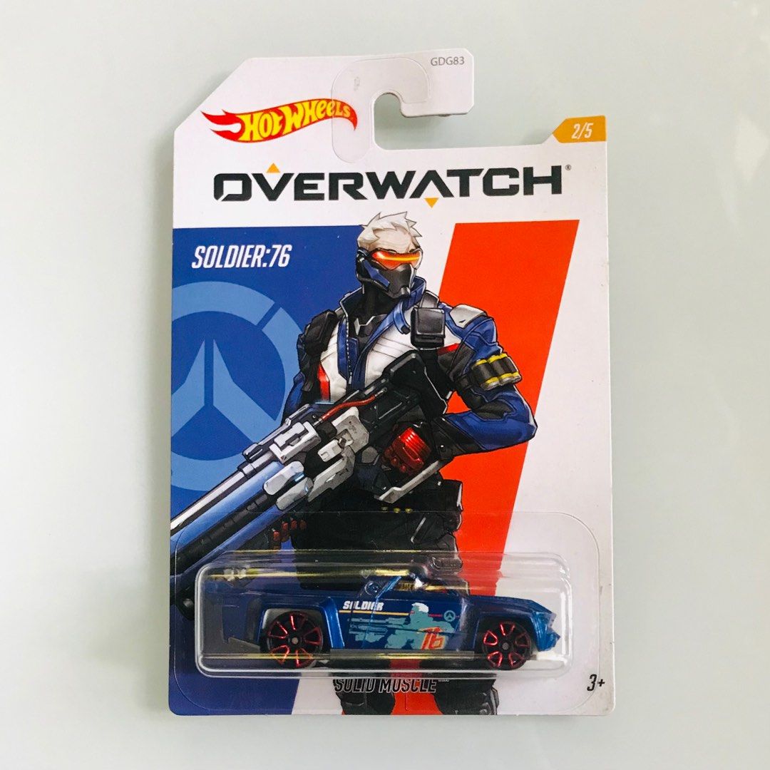 Hot Wheels Overwatch Tracer Power Pro - Échelle 1:64, Modèle Die-cast, Carte Longue, Neuve