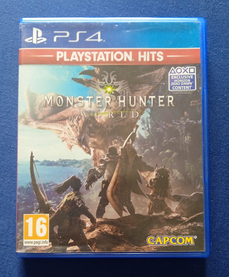 Monster Hunter World - RM45, Video Gaming, Video Games, PlayStation on  Carousell