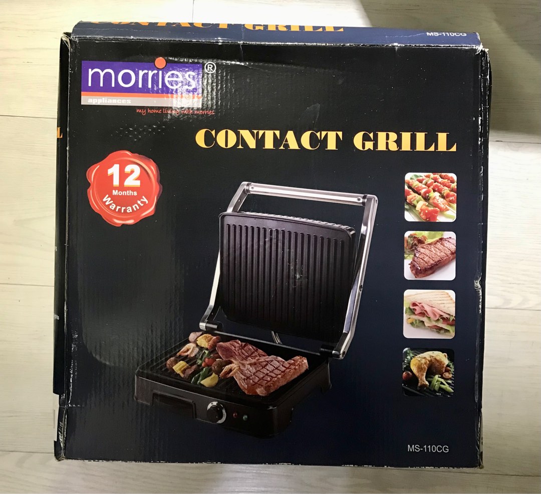 Electric clearance contact grill