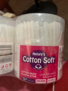 Nature’s Cotton Soft cotton buds 200 buds