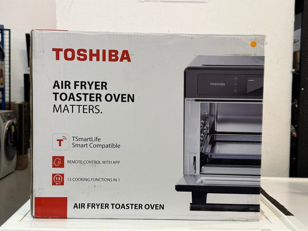 Refurbished: Toshiba Air Fryer Toaster Oven 6-in-1 Digital TL2