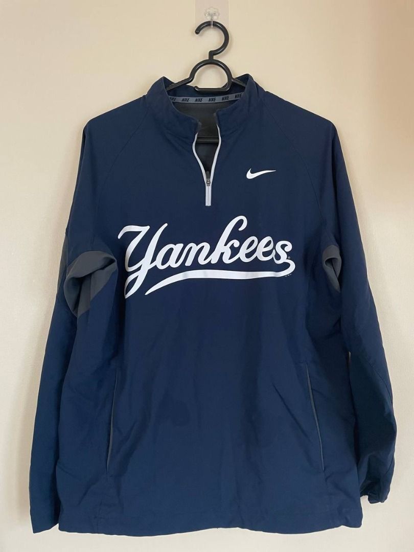 New York Yankees Nike Windbreaker Jacket, Men's Fashion, Tops