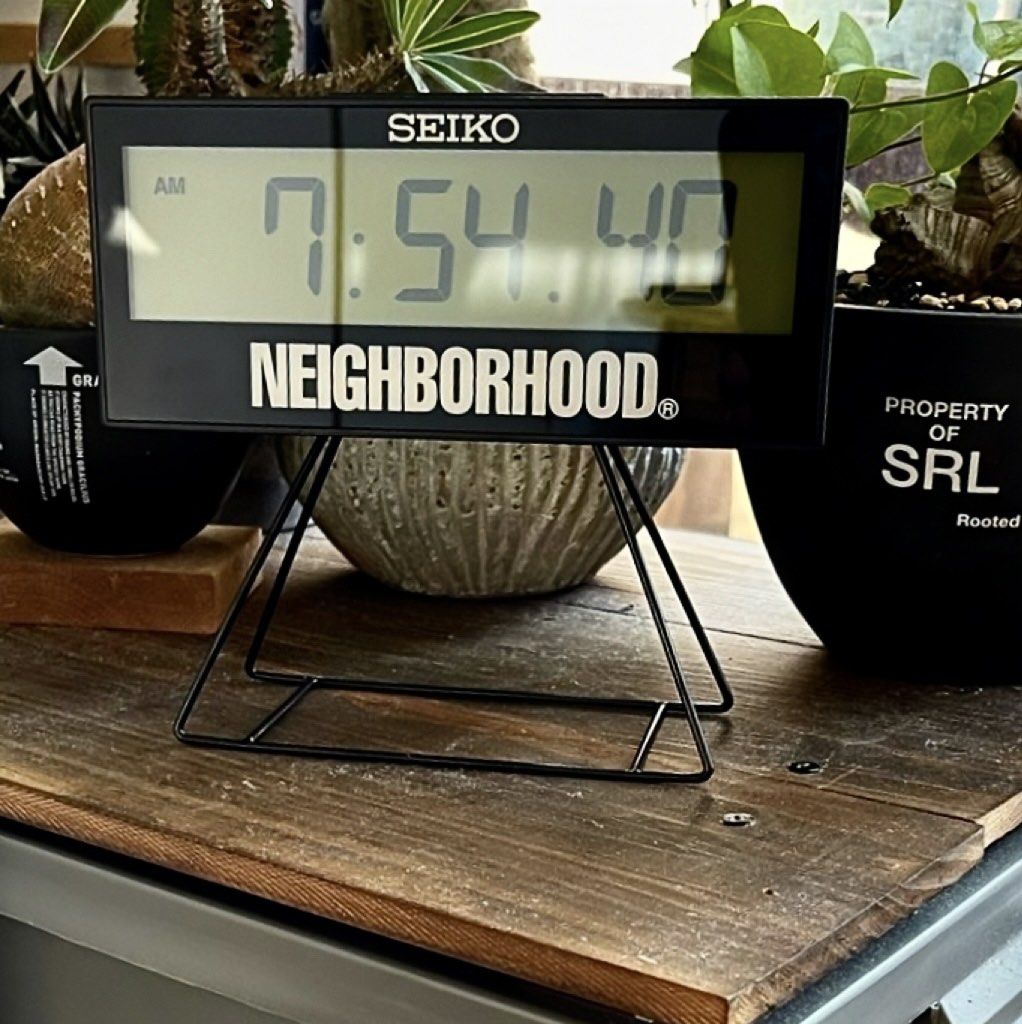 NH x Seiko Mini Sports Timer Clock, 傢俬＆家居, 家居裝飾, 時鐘