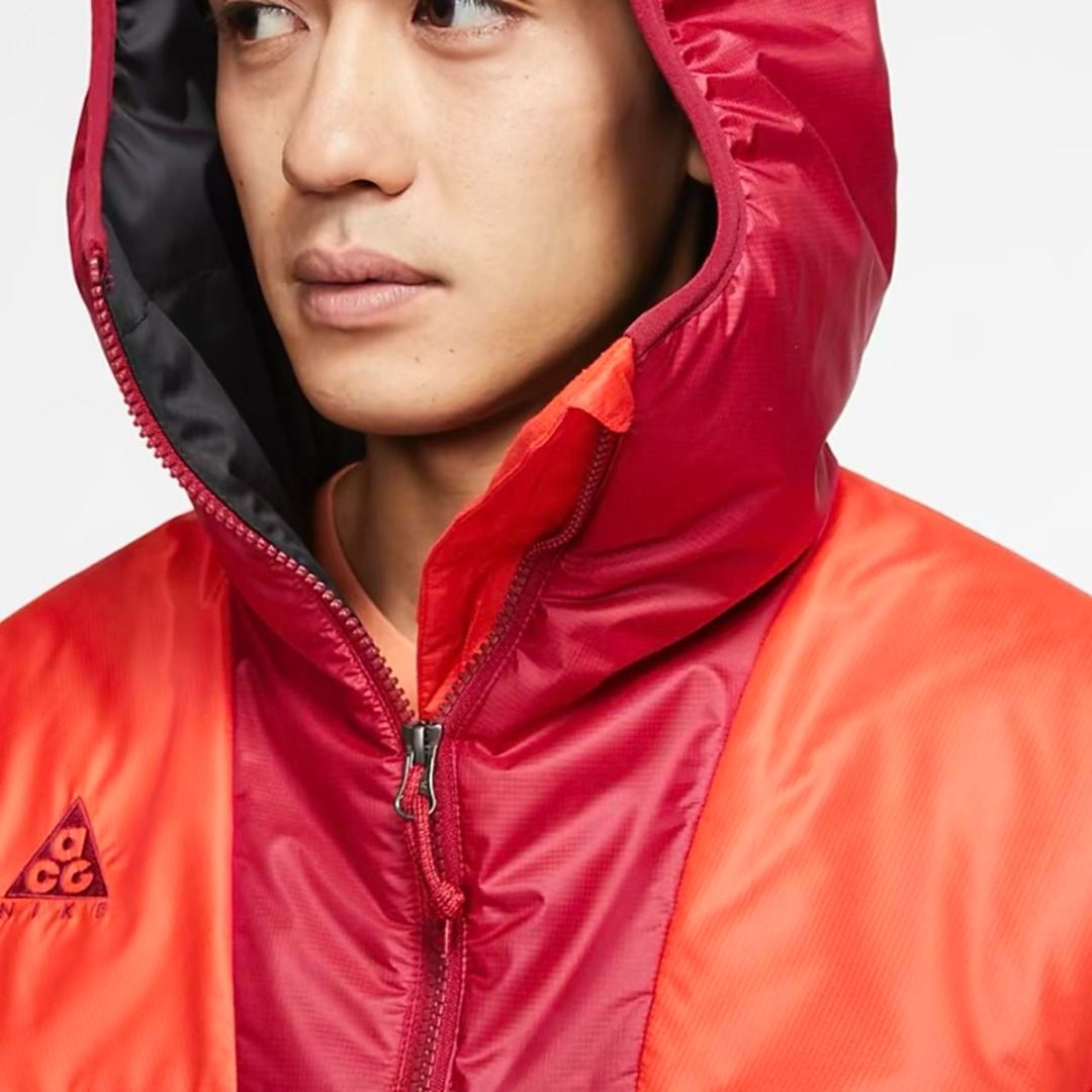 Nike acg clearance red jacket