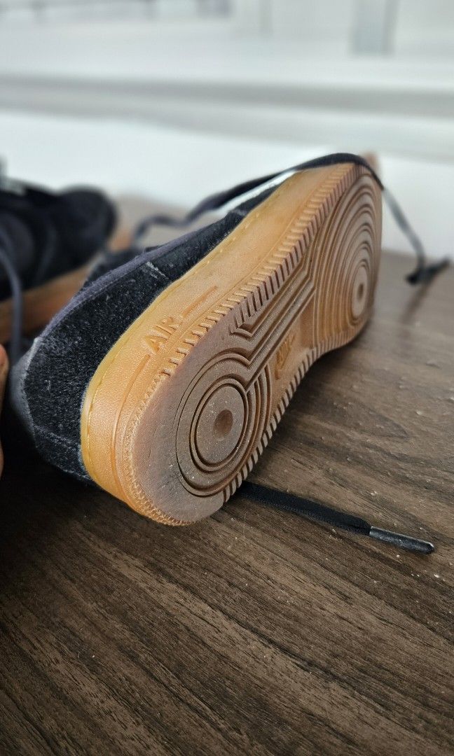Nike Air Force 1 Low Black Gum Women s Fashion Footwear