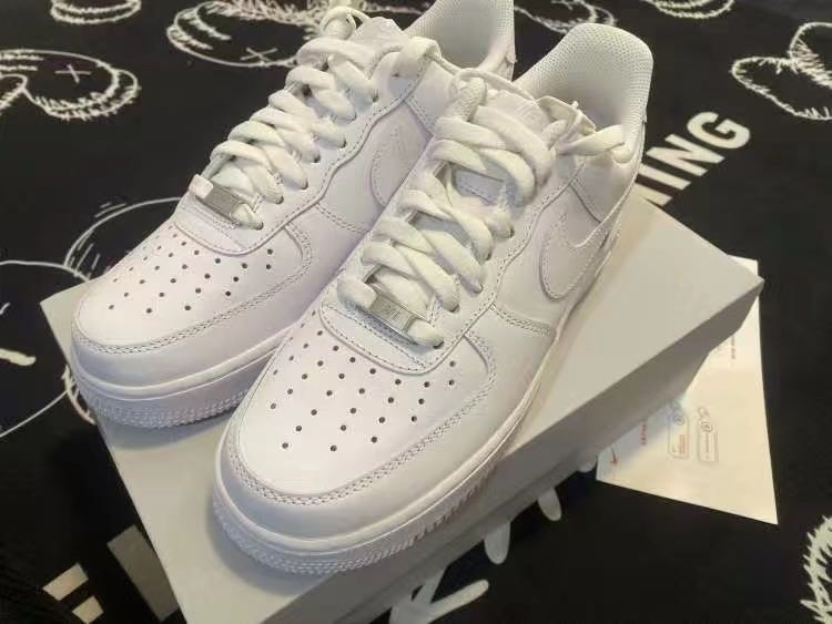 pure white air force 1