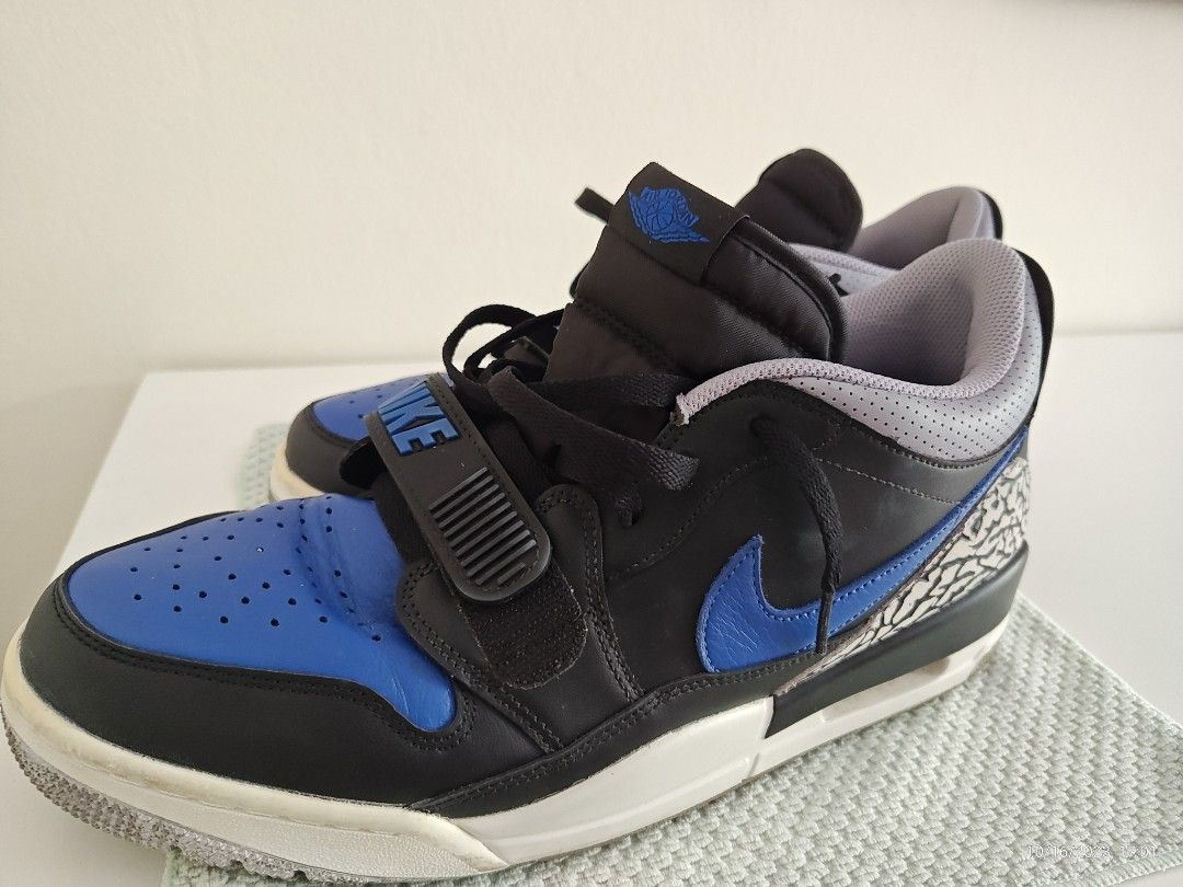 Nike Air Jordan Legacy 312 Low Black Blue UK11 Men s Fashion