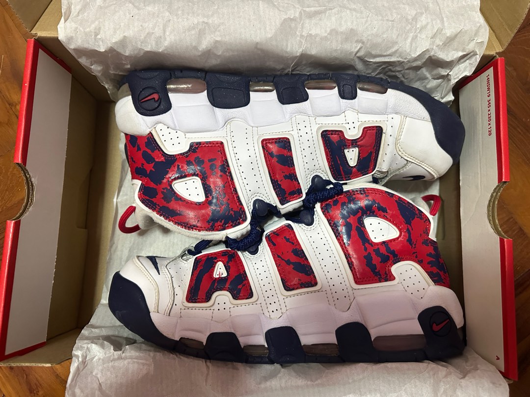 Nike Air More Uptempo Men s Fashion Footwear Sneakers on Carousell