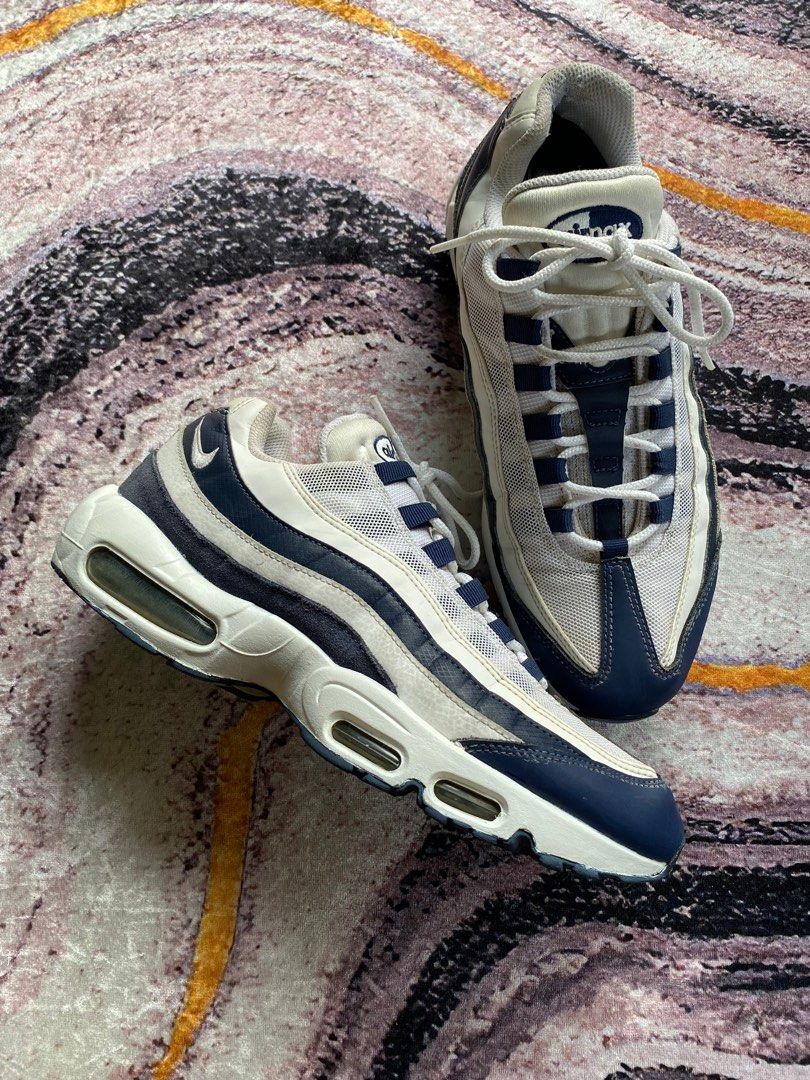 Nike air max on sale 95 essential yankees white/navy