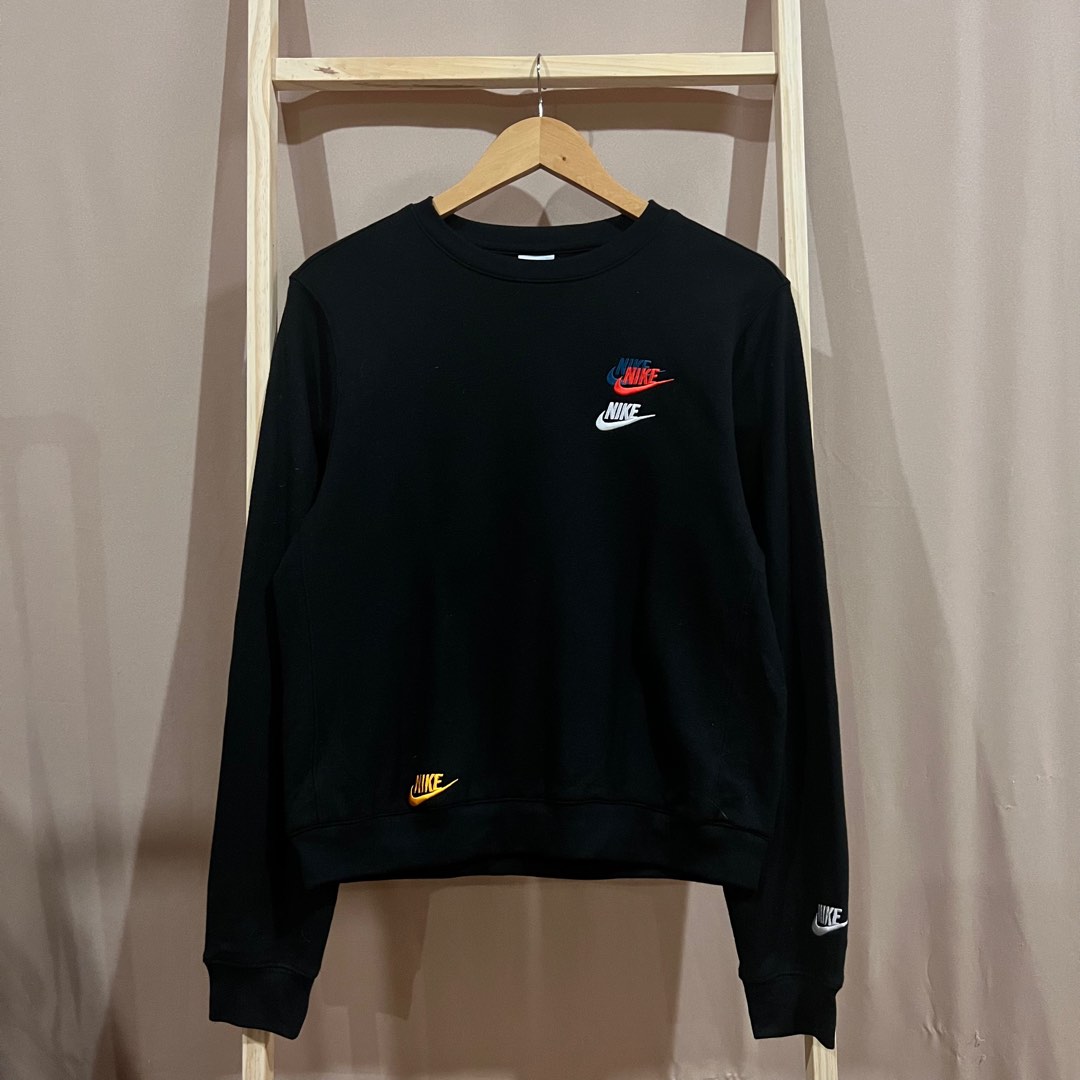 Nike jumper red tick hot sale