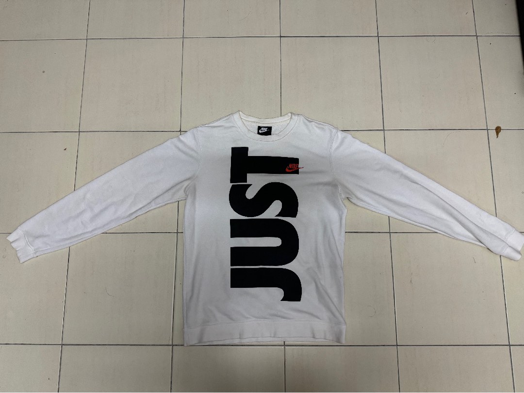 Nike Sweat Shirt Just do it Men s Fashion Coats Jackets and