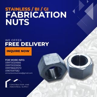 Nuts Fabrication | Washer | Nut Manufacturing | Metal Nuts | Metal Nut Production | Threaded Fastener Fabrication | Nut Forming | Cold Forging Nuts | Nut Plating | Nut Coating  Metal Nut | Hot Forging Nuts | CNC Machining Nuts | Nut Stamping | Nut Welding