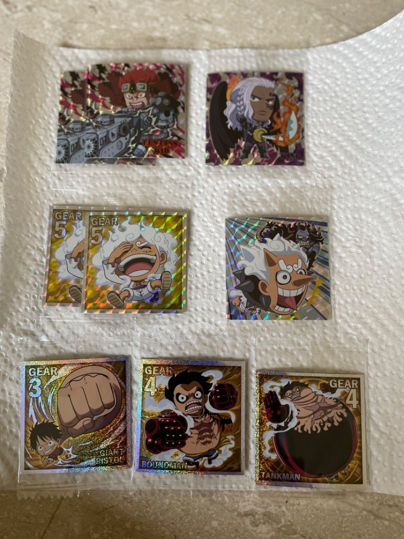 One piece Wafer Sticker, Hobbies & Toys, Toys & Games on Carousell