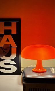 Orange Nesso Mushroom Lamp
