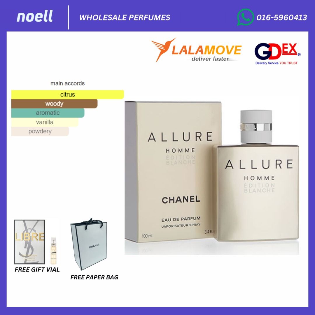 ORIGINAL AUTHENTIC READY STOCK CHANEL ALLURE HOMME EDITION
