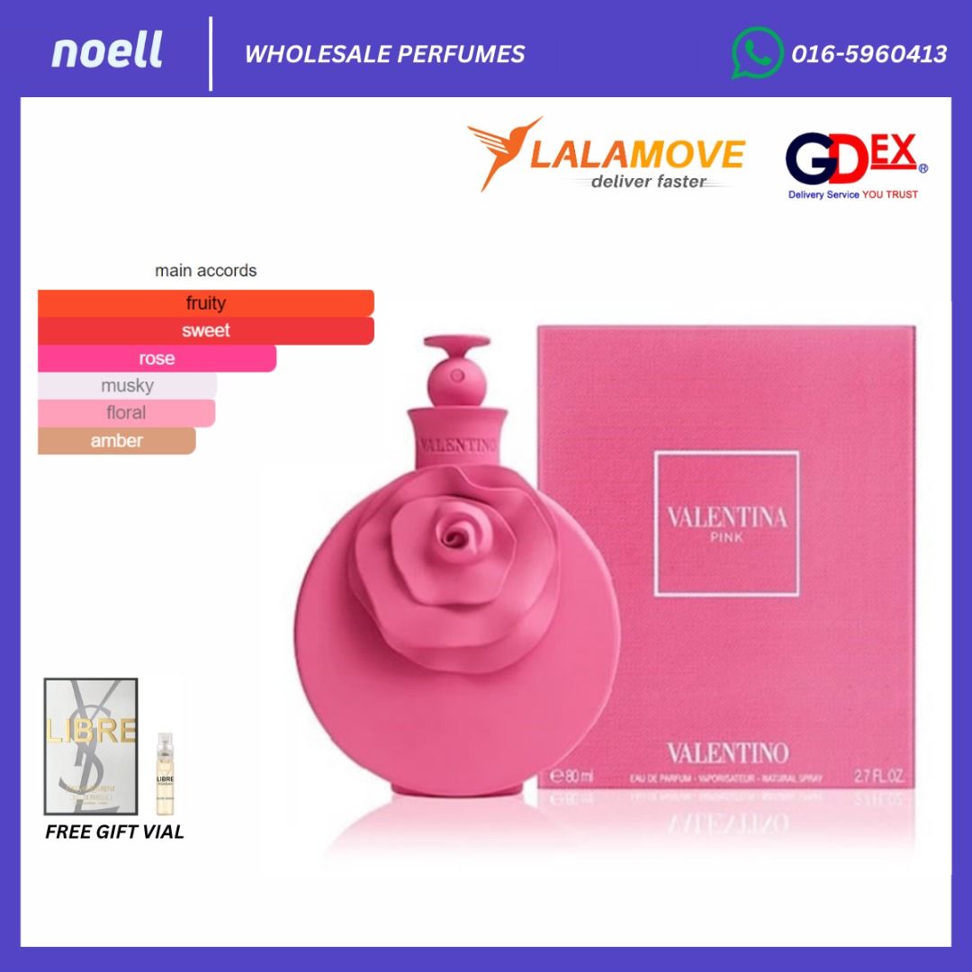 ORIGINAL AUTHENTIC READY STOCK VALENTINO VALENTINA PINK EDP 80ML