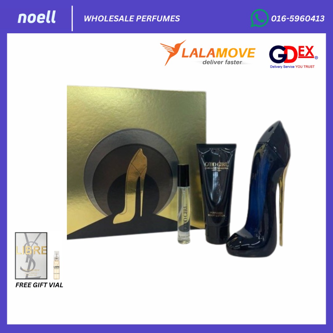 [ORIGINAL] AUTHENTIC READY STOCK CAROLINA HERRERA GOOD GIRL 3IN1 (BODY