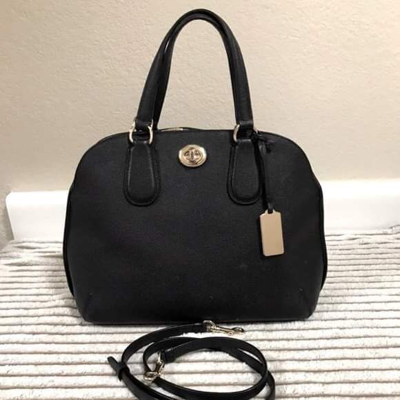 original coach 2 way sling bag, Luxury, Bags & Wallets on Carousell