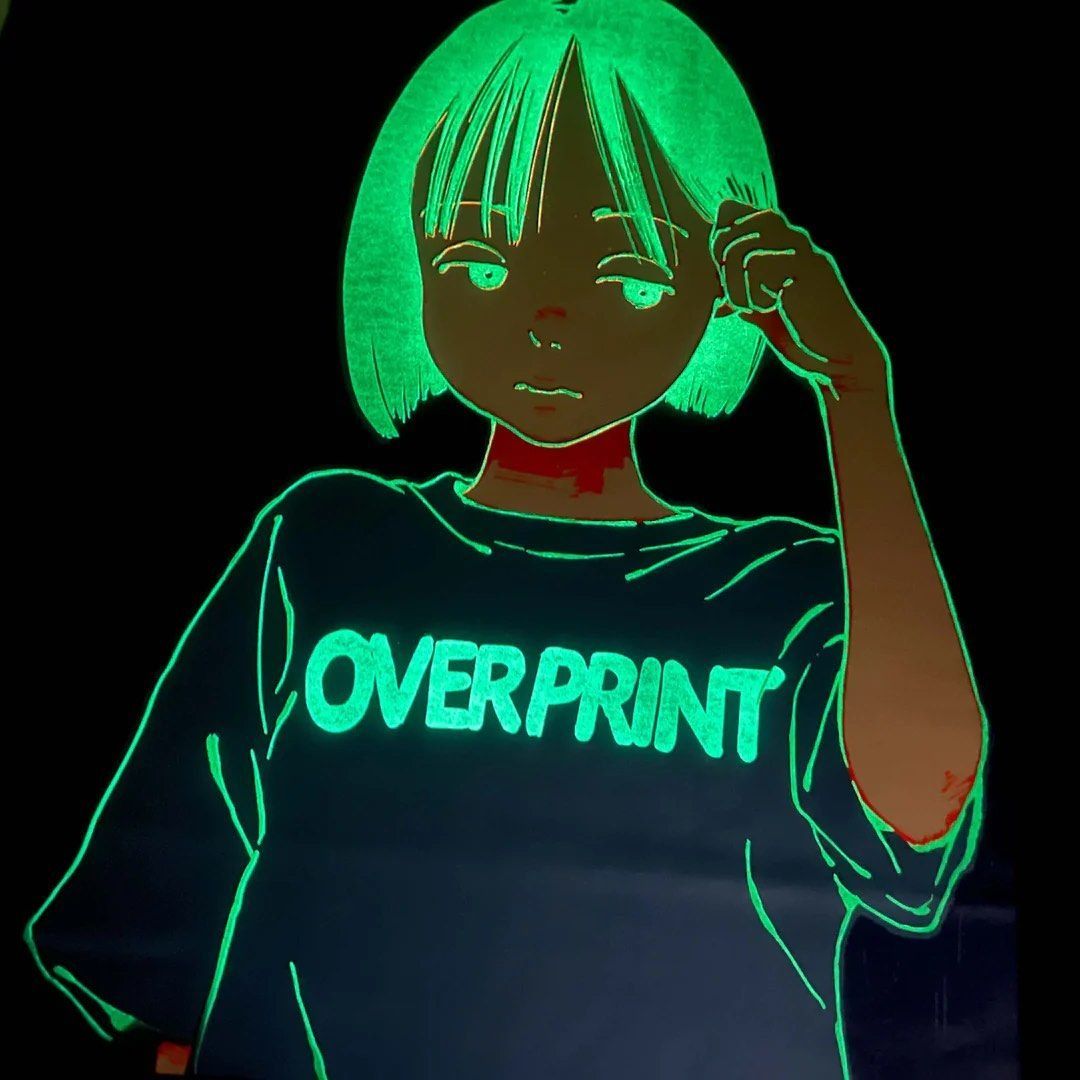 OVER PRINT POP ART TEE VER:4 GLOW IN THE DARK 限量鐵罐裝, 男裝