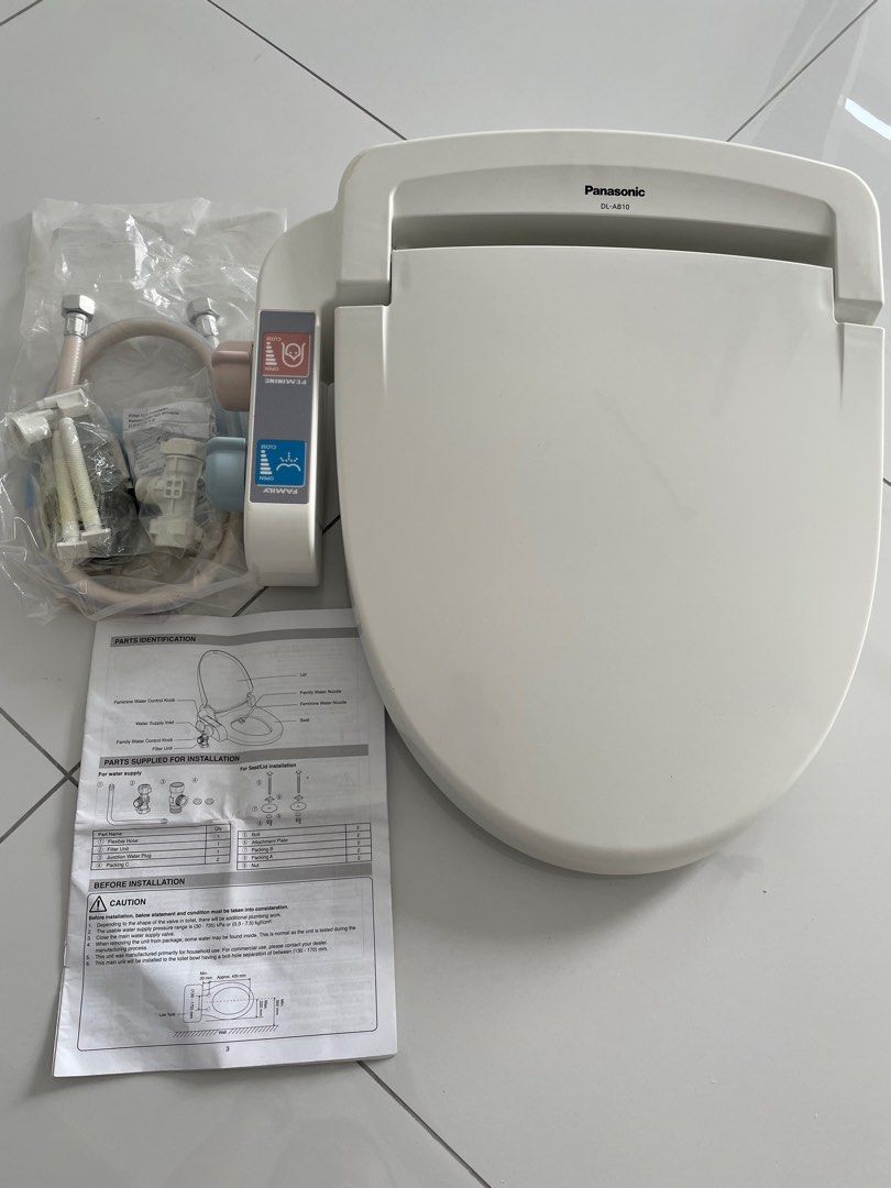 Panasonic Bidet Toilet Seat Cover DLAB10, Furniture & Home Living