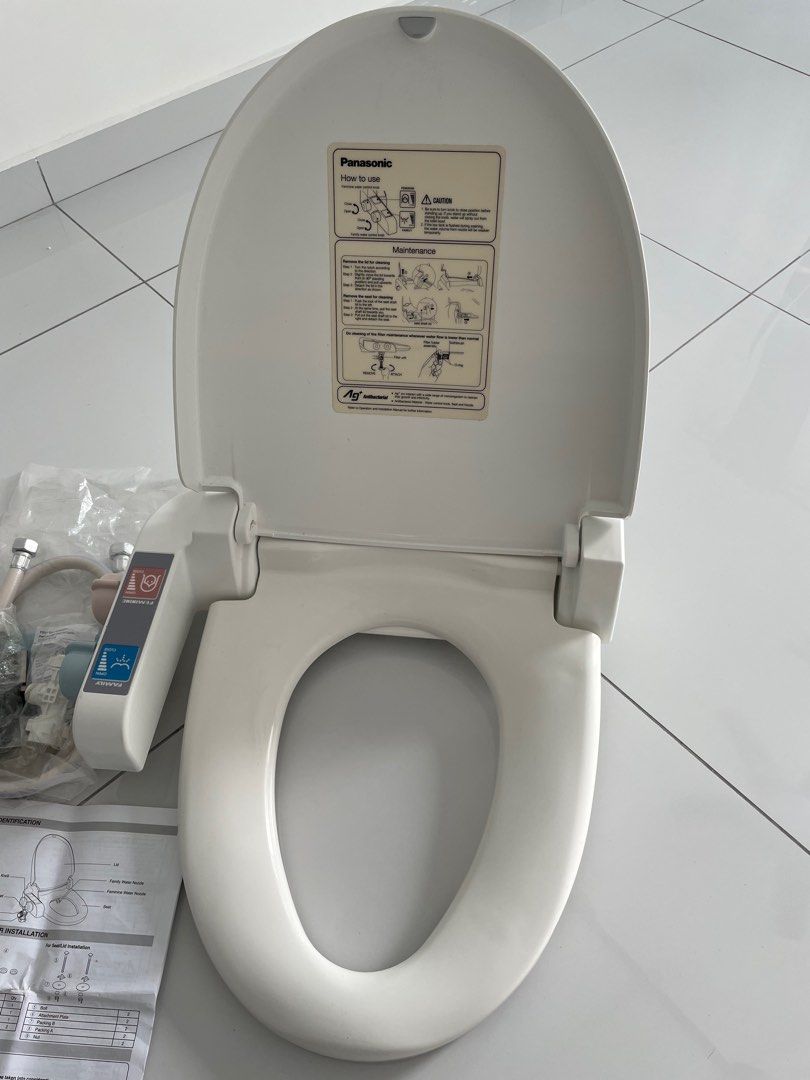 Panasonic Bidet Toilet Seat Cover DLAB10, Furniture & Home Living