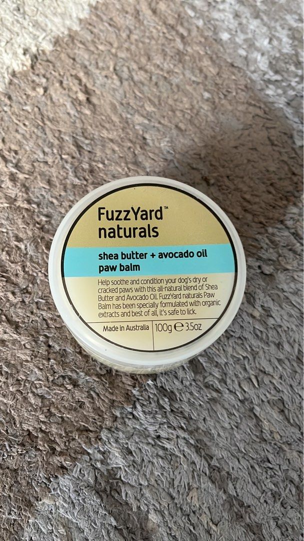 Fuzzyard outlet paw balm
