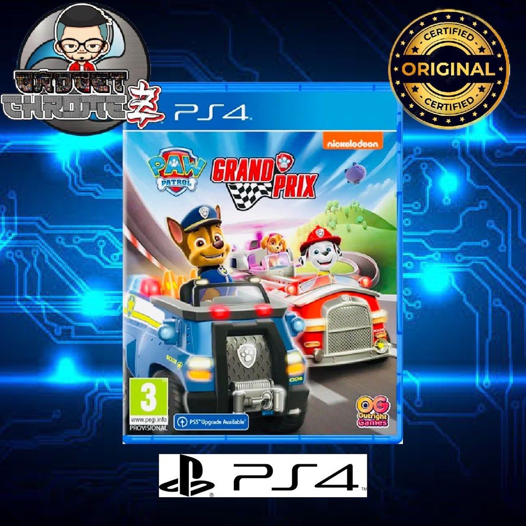 Paw Patrol Grand Prix | PS4 Game | BRANDNEW, Video Gaming, Video Games,  PlayStation on Carousell