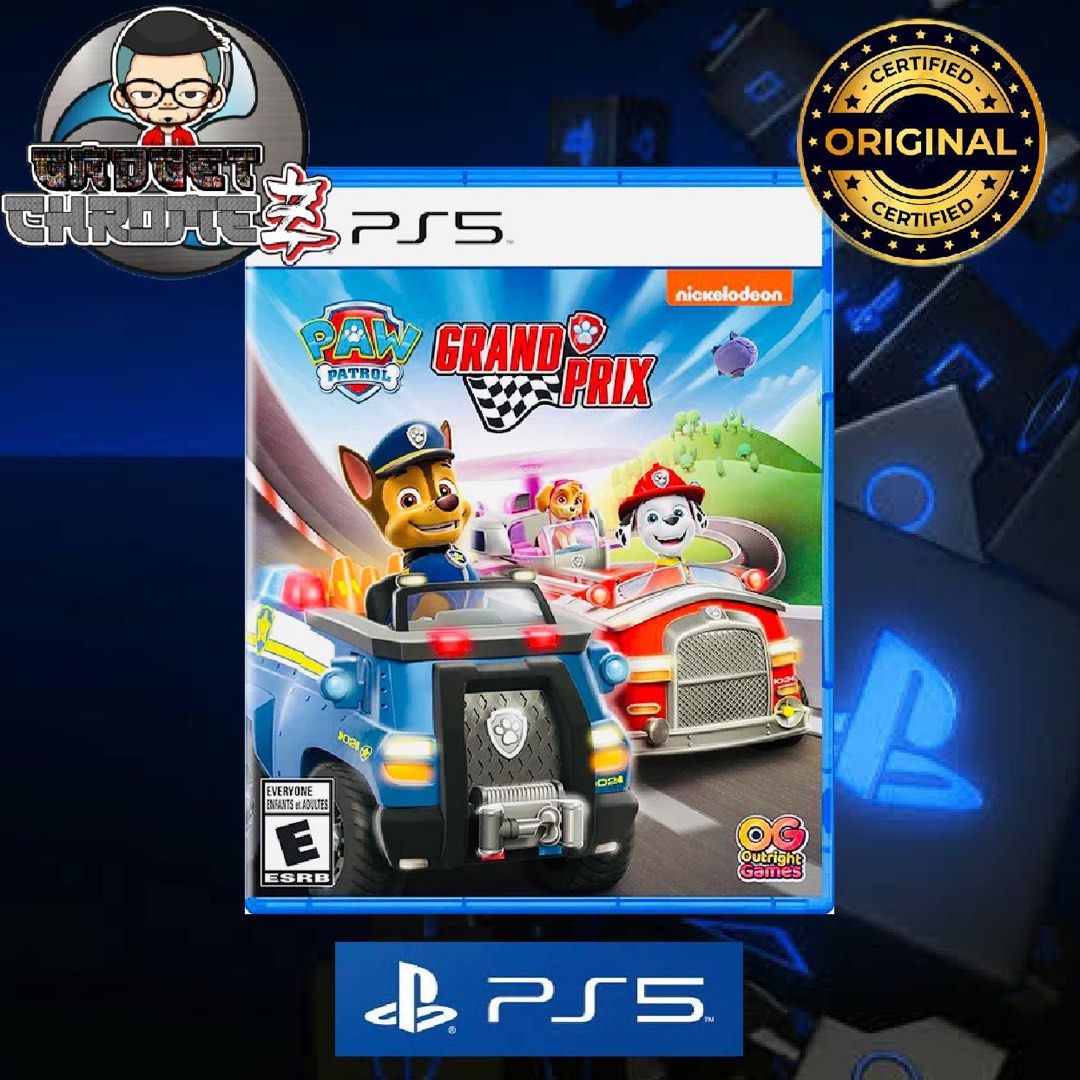 Paw Patrol PlayStation Video Gaming, Game Prix Carousell on | Video Grand PS5 | Games, BRANDNEW