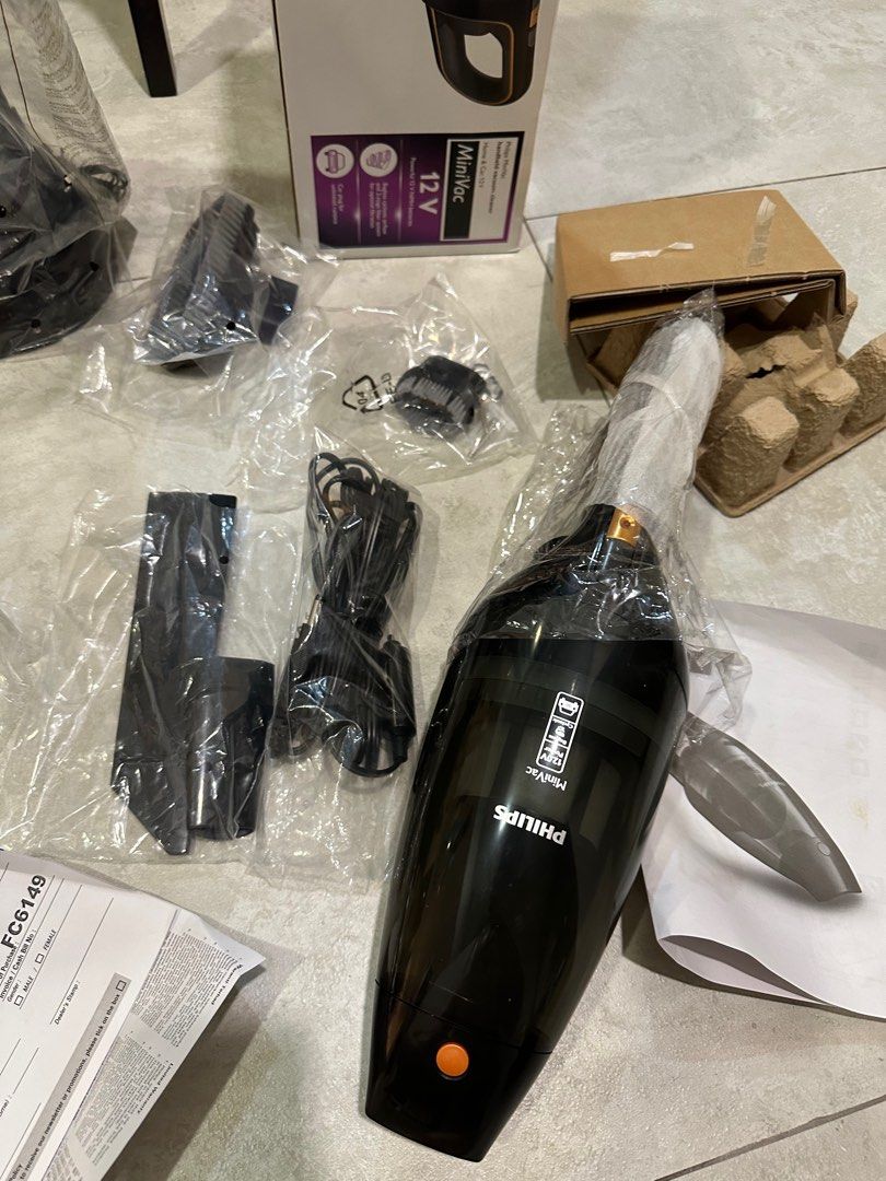 Philips FC6149 MiniVac Handheld car mobile portable vacuum cleaner 12V